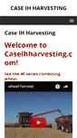 Mobile Screenshot of caseihharvesting.com